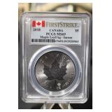 2018 MS69 Silver Canada Maple Leaf/AG Incuse