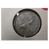 1950 Canada Silver Quarter
