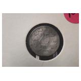 1898 Norway Silver 25 Ore Coin