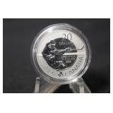 2013 Canada Hockey .9999 Pure Silver $20 Coin