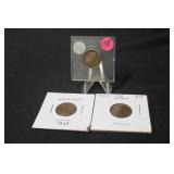 1909 VDB Lincoln Wheat Cent with buddies