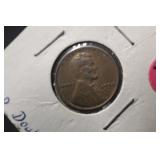 1950-D Wheat Cent error Coin