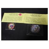 Lot of 2 In Full Color Half Dollars