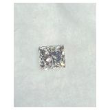 Princess Cut Diamond .25 Ct SI 2   H 3.1 X 3.3mm