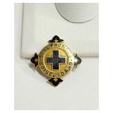 10K Gold Boise Idaho Pin  2.9 grams