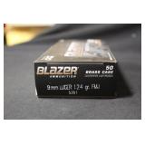 Box of CCI Blazer Brass 9mm Ammo