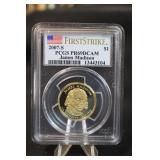 2007-S PR69 Deep Cameo Presidential Dollar