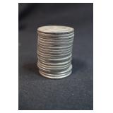 Lot of 20 Mixed Date Silver Franklin Halves