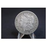 1891-CC  Morgan Silver Dollar