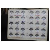 Old Savings Book with 30 Mercury Dimes