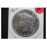 1925 Silver Peace Dollar