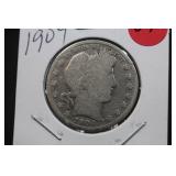 1904 Barber Silver Half Dollar