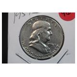 1959 Franklin Silver Half Dollar