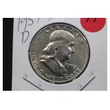 1959-D Silver Franklin Half Dollar