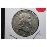 1960-D Franklin Silver Half Dollar