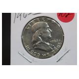 1962 Franklin Silver Half Dollar