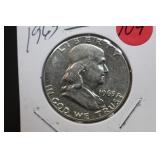1963 Franklin Silver Half Dollar