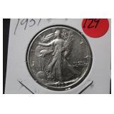 1939 Walking Liberty Silver Half Dollar