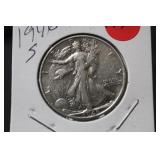 1946-S Walking Liberty Silver Half Dollar
