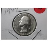 1944 Washington Silver Quarter