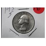 1952-S Washington Silver Quarter