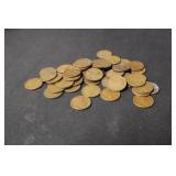 Lot of 50 Unsearched Wheat Cents