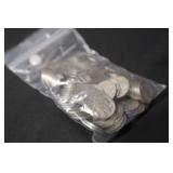 Lot of 100 Buffalo Nickels