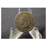 1863 Indian Head Cent