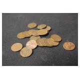 Lot of 20 Lincoln Wheat Cents