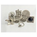 Lot of Alloy Jewelry Metal Rings