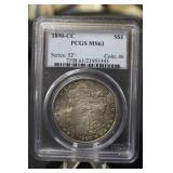 1890-CC MS61 Certified Morgan Silver Dollar