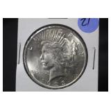 1923 Mint State Silver U.S. Peace Dollar