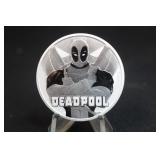 1oz .999 Pure Silver Marvel DEADPOOL Coin