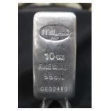 10oz .999 Pure Silver Bar