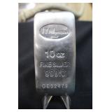 10oz .999 Pure Silver Bar