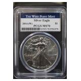 2014-W West Point MS70 Silver Eagle