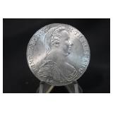 1780 Silver Thaler Coin