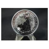 2021 1oz .999 Pure Silver Britannia Coin