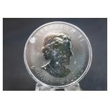 2009 1oz .9999 Pure Silver Maple Leaf Coin