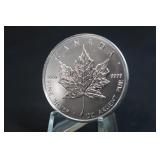 2009 1oz .9999 Pure Silver Maple Leaf Coin
