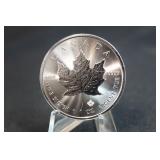 2021 1oz .9999 Pure Silver Maple Leaf Coin