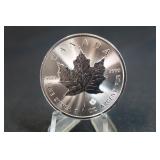 2021 1oz .9999 Pure Silver Maple Leaf Coin