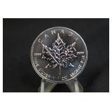 2013 1oz .9999 Pure Silver Maple Leaf Coin
