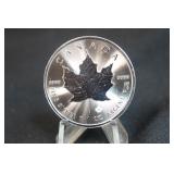 2021 1oz .9999 Pure Silver Maple Leaf Coin