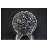 2013 1oz .9999 Pure Silver Maple Leaf Coin