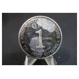 Vintage 1oz .999 Pure Silver Coin
