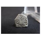 322-185 B.C. Ancient India Pure Silver Coin