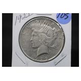 1922 U.S. Silver Peace Dollar
