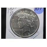 1923-D U.S. Silver Peace Dollar
