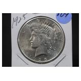 1925 U.S. Silver Peace Dollar
